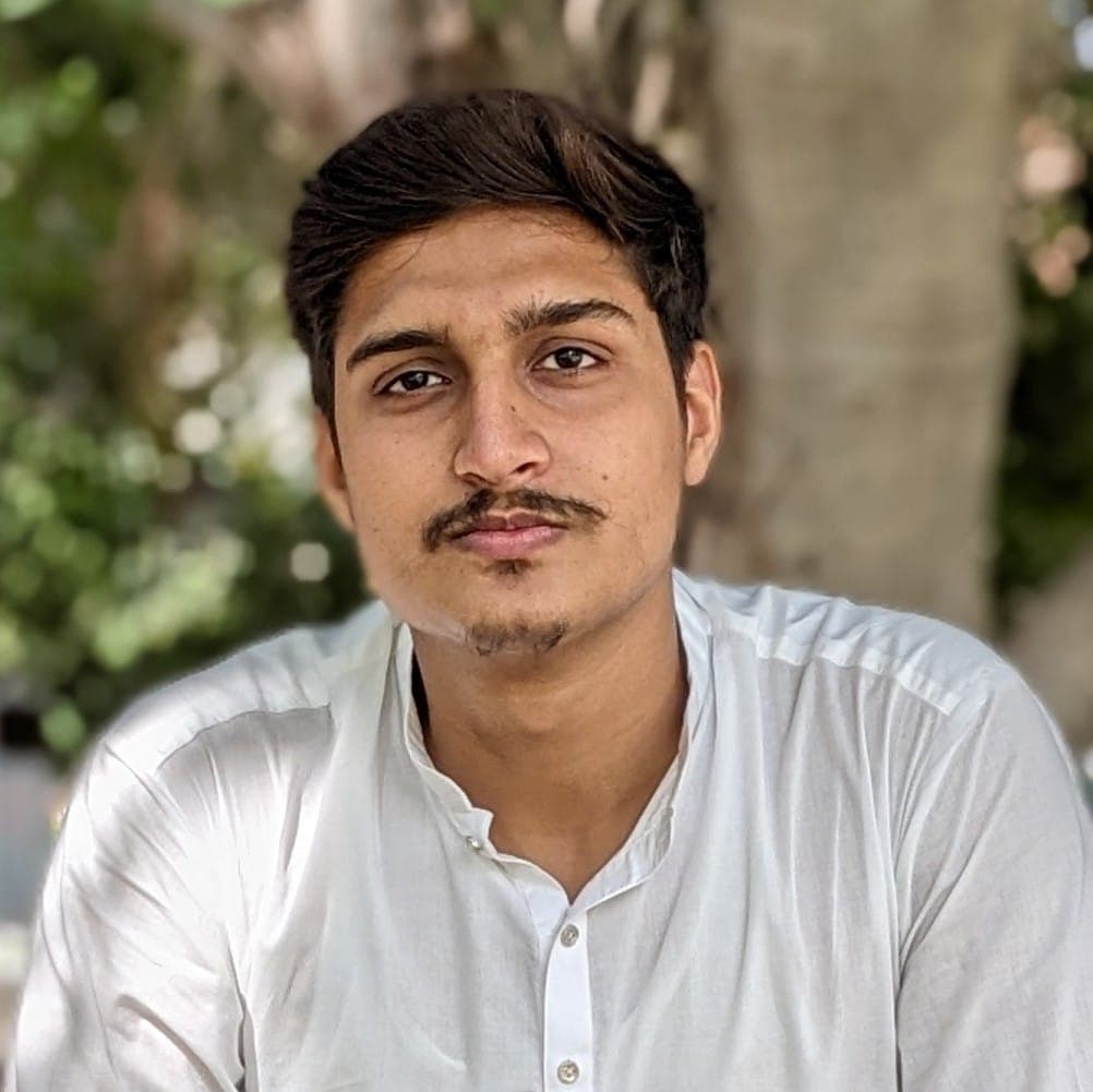 Moeez Rehman, Full Stack AI Engineer, photographed outdoors in Lahore